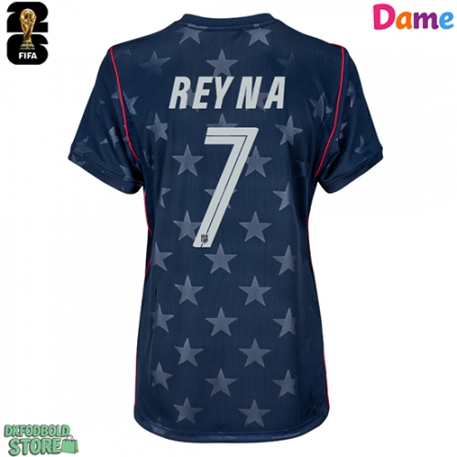 Forente stater Giovanni Reyna #7 Replika Udebanetrøje Dame VM 2026 Kortærmet